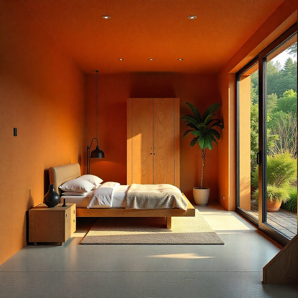 Modern garage renovation to a guest suite